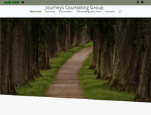 Tablet Screenshot of journeyscounselinggroup.com